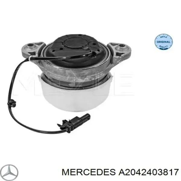 Подушка (опора) двигателя левая передняя A2042403817 Mercedes