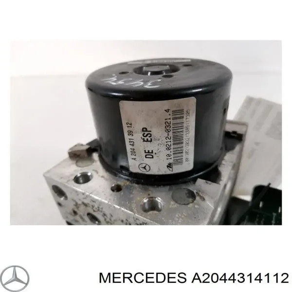 【あみ様】ご依頼分　B411-6B＋C200-GR【新品・部品】 A2044315512 Mercedes Блок управления АБС (ABS) гидравлический