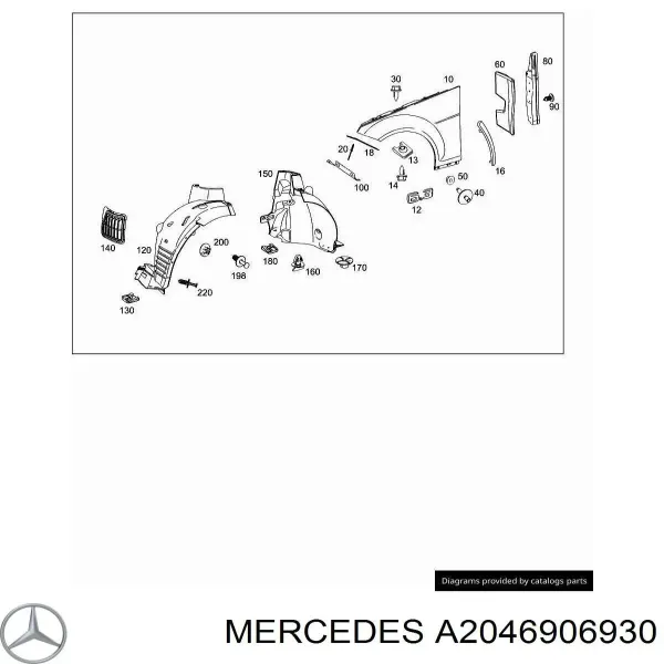  A2046906930 Mercedes