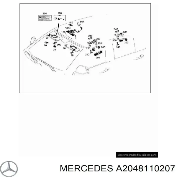  A2048110207 Mercedes