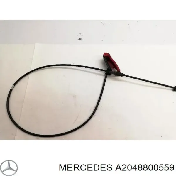 Трос открывания капота задний 1408874 Autotechteile