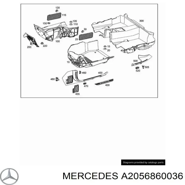  A2056860036 Mercedes