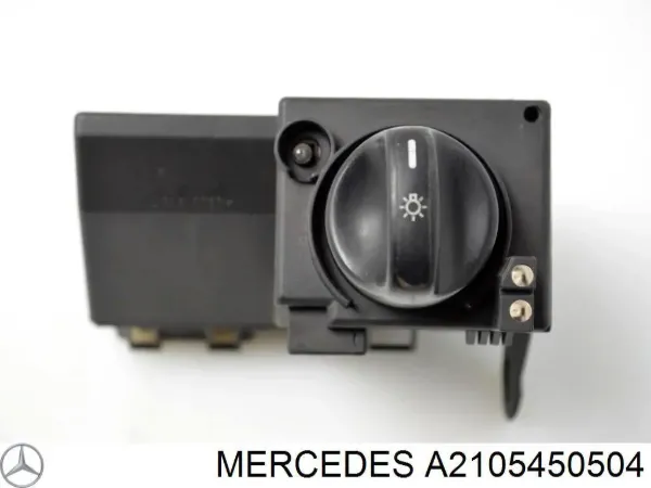 Переключатель света фар на "торпедо" A2105450504 Mercedes