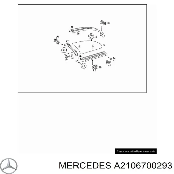  A2106700293 Mercedes