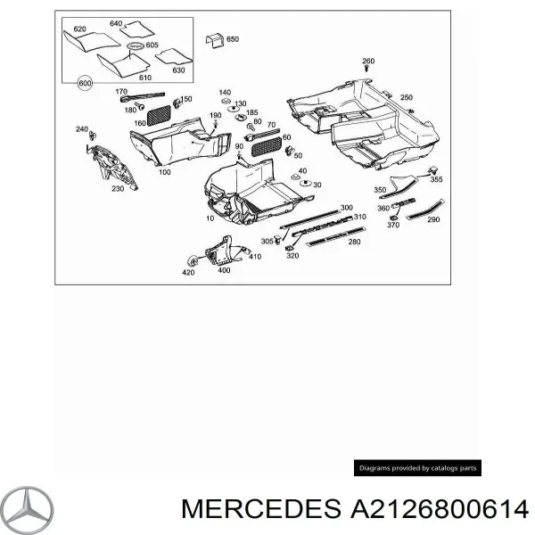  A2126800614 Mercedes
