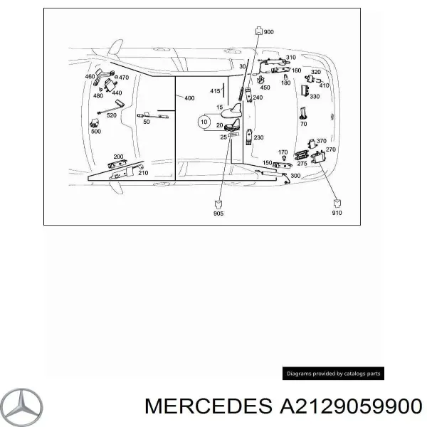  A2129059900 Mercedes