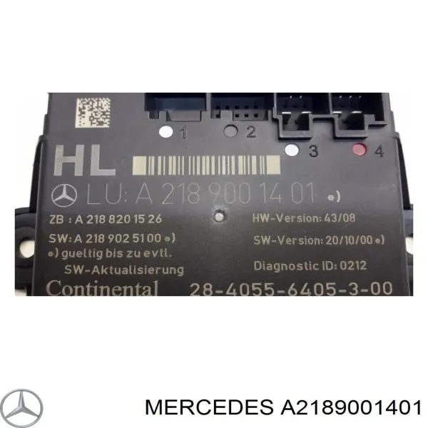  A2189001401 Mercedes