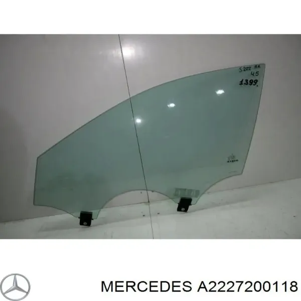 Стекло двери передней левой A2227200118 Mercedes