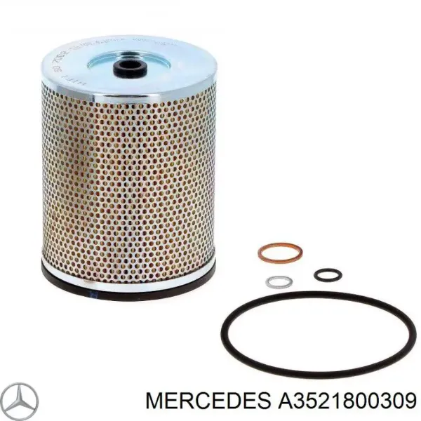 Масляный фильтр A3521800309 Mercedes