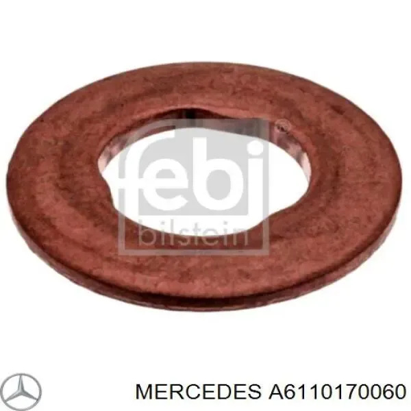 A6110170060 Mercedes Кольцо форсунки инжектора, посадочное