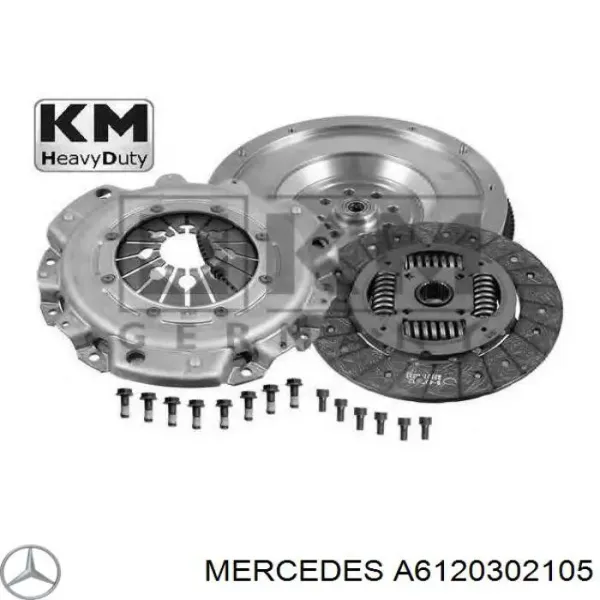 Маховик A6120302105 Mercedes