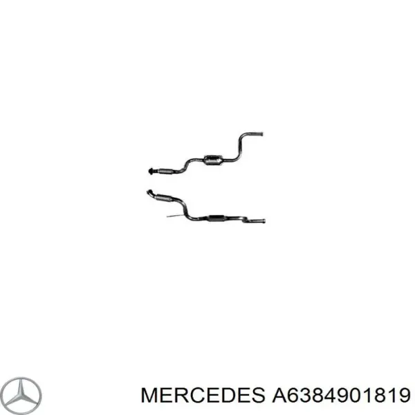 Катализатор Mercedes Vito I