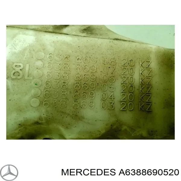 Бачок омывателя стекла на Mercedes Vito I 638