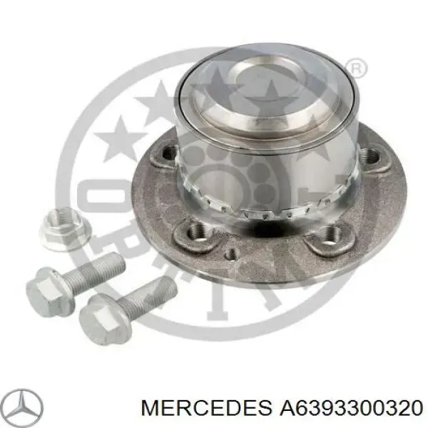 Цапфа передняя правая A6393300320 Mercedes