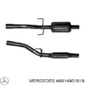 Центральная часть глушителя MERCEDES A9014901819