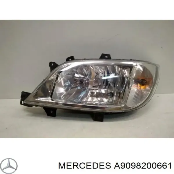 Левая фара A9098200661 Mercedes