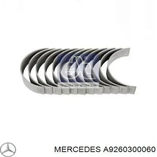 9040300060 Mercedes Комплект подшипников скольжения