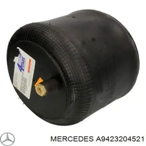 Пневмоподушка (пневморессора) моста переднего A9423204521 Mercedes
