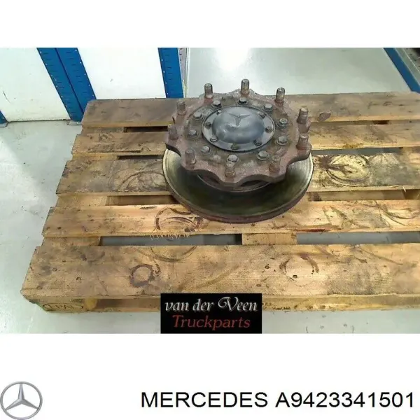 Передняя ступица A9423341501 Mercedes