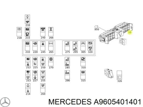  A9605401401 Mercedes