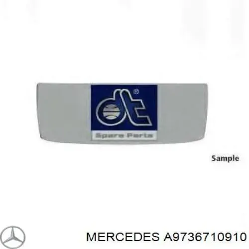 Лобовое стекло 9736700801 Mercedes