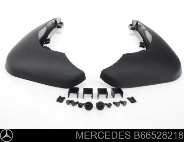 Задние брызговики Mercedes E W211