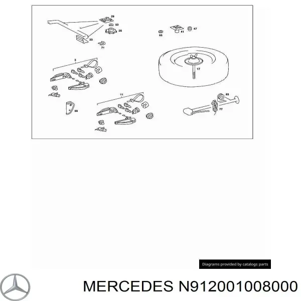  N912001008000 Mercedes
