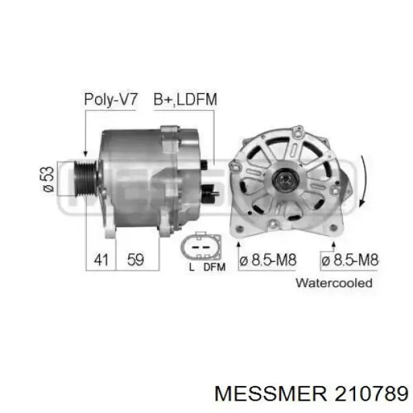 Генератор 210789 Messmer