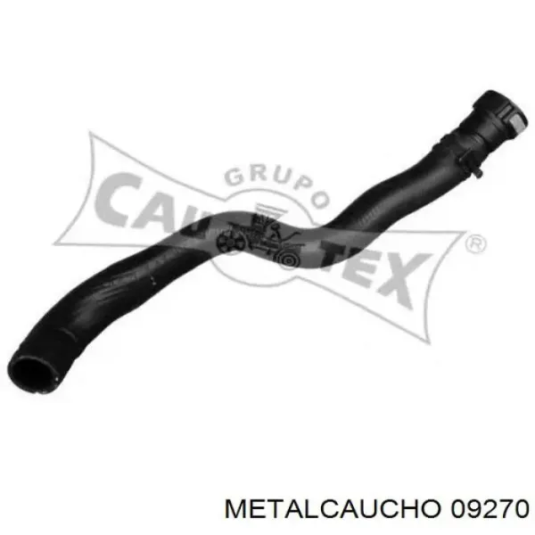 Патрубок радиатора печки CS7517 DP Group