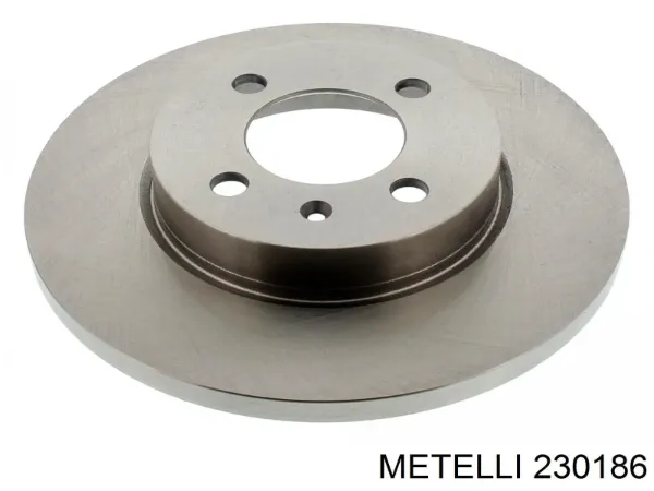 Передние тормозные диски 230186 Metelli