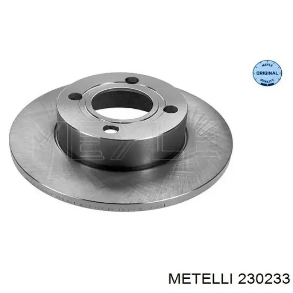 Передние тормозные диски 230233 Metelli