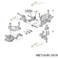 Подушка (опора) двигателя задняя (сайлентблок) Renault Kangoo KC0, KC1