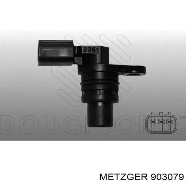 Датчик коленвала 903079 Metzger