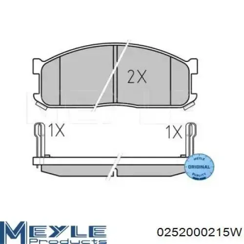 Передние тормозные колодки 572331J Jurid/Bendix
