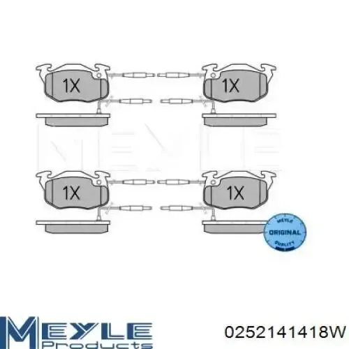 Передние тормозные колодки BE294 Best