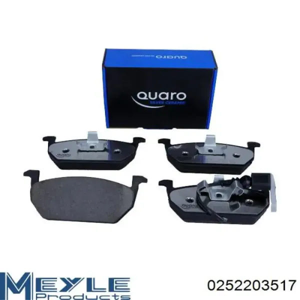 Колодки Meyle 0252203517 цена, от