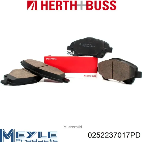Задние тормозные колодки GK1405 CTR