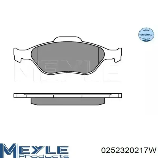 Передние тормозные колодки T2115118 Toko cars