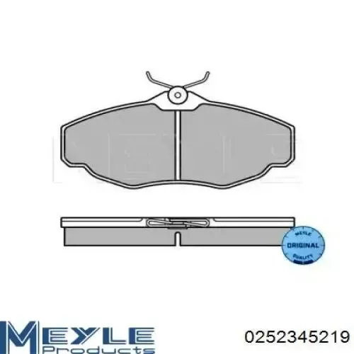 Передние тормозные колодки PRP0760 Protechnic