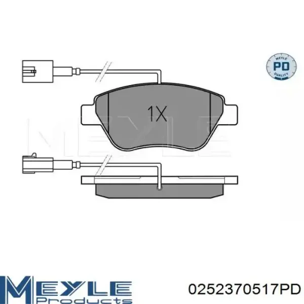 Передние тормозные колодки 71151BAAP Aplus