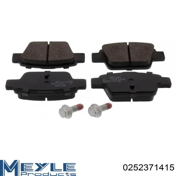 Купить 321795EGT EGT Колодки тормозные задние, дисковые