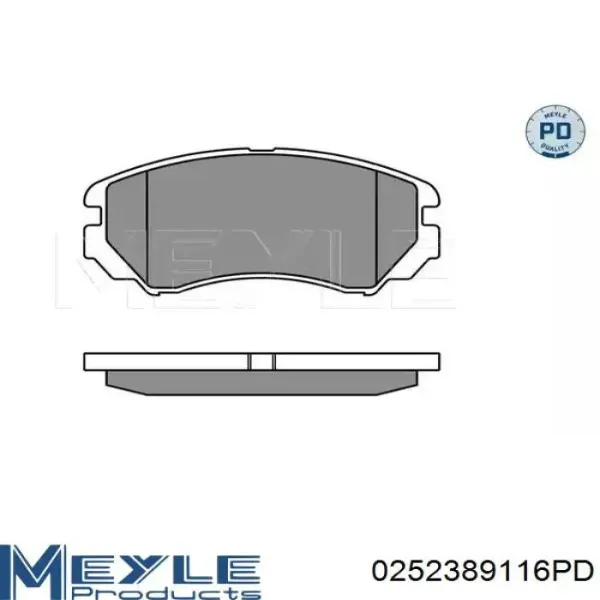 Передние тормозные колодки INF111369 InA-For