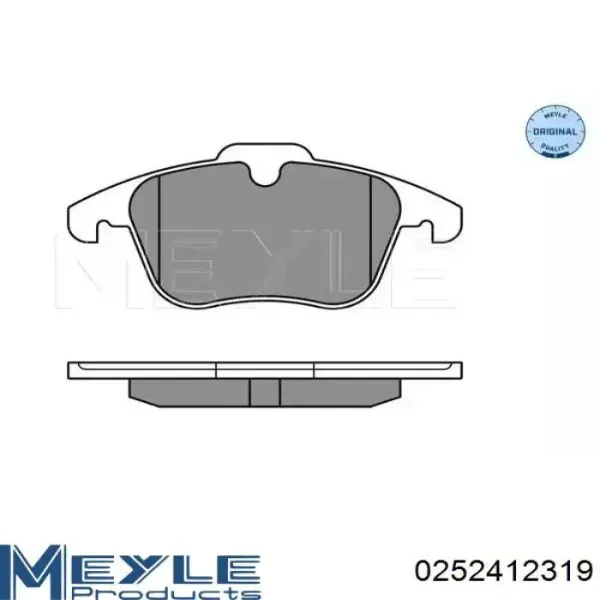 Передние тормозные колодки PK2012 Parts-Mall