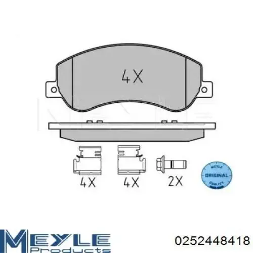 Передние тормозные колодки 71171BAAP Aplus