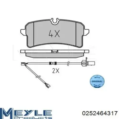 Задние тормозные колодки 161785 Power Stop