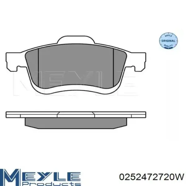 Передние тормозные колодки 55126 MGA