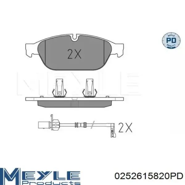 Передние тормозные колодки 261549 Power Stop