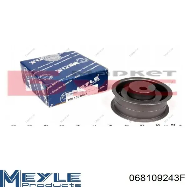 Ролик натяжителя ремня газораспределения SBR 068109243F цена, от