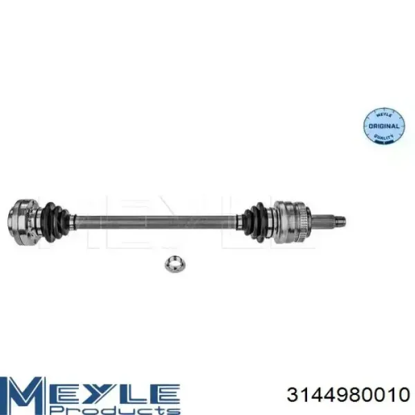 Полуось задняя левая 0021998 GKN-Spidan