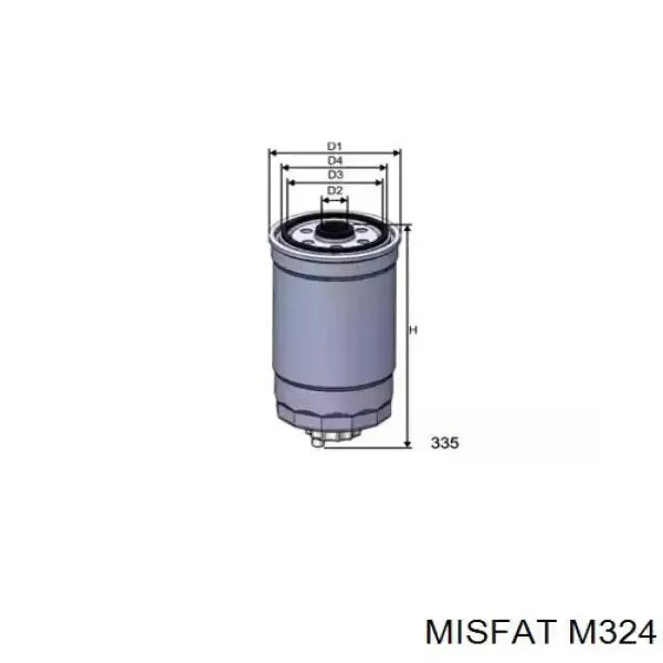 Топливный фильтр M324 Misfat